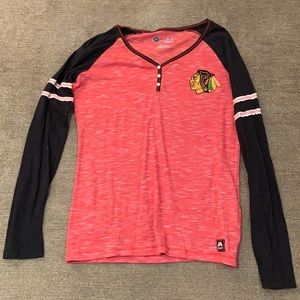 Long Sleeve Blackhawks shirt